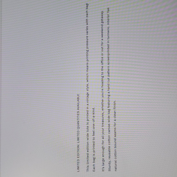 NEW Happy Dance Limited Edition Giada Wide Tote - Picture 11 of 11